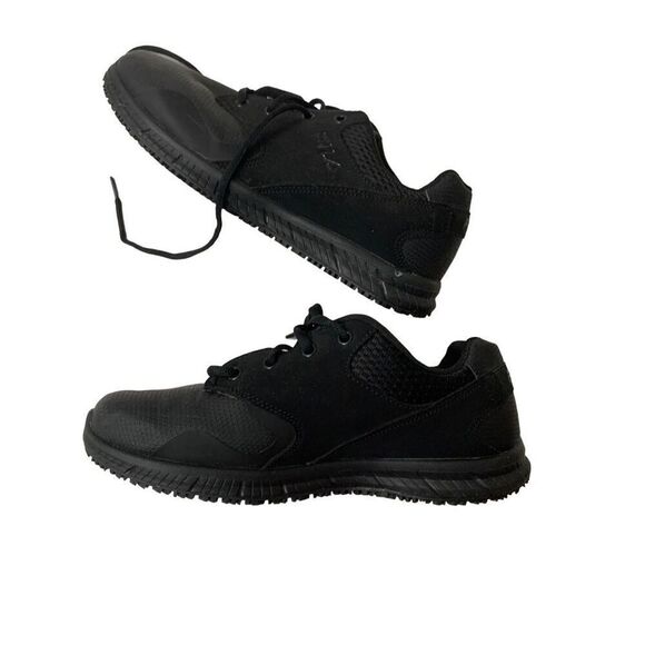 FILA Memory Foam Layers non slip  Black Comfort Sneakers - Picture 4 of 8